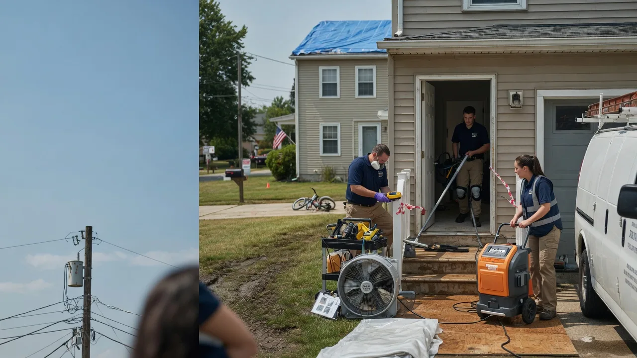 Water Damage Repair in Rome, IL near me